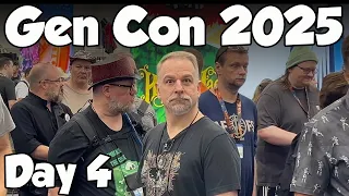 Gen Con 2025 Day 4 Vlog - Final Daze