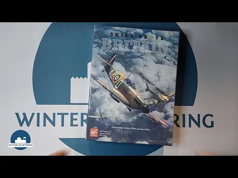 Unboxing (ITA) | SKIES ABOVE BRITAIN, GMT Games | Winter Quartering