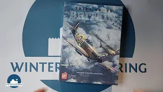 Unboxing (ITA) | SKIES ABOVE BRITAIN, GMT Games | Winter Quartering