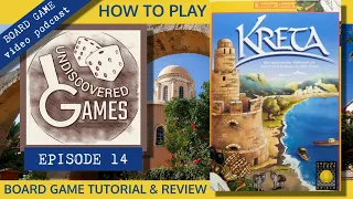 How To Play KRETA Board Game by Stefan Dorra - Undiscovered Games Episode 14: Full Tutorial & Review