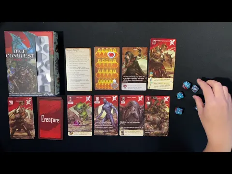 Dice Conquest Board Game Thief Hero | Playthrough #1 | DaniCha