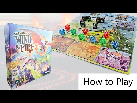 Champions of Wind & Fire - Board Game Rules - how to play