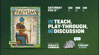 Faiyum --- solo Play-through by Heavy Cardboard
