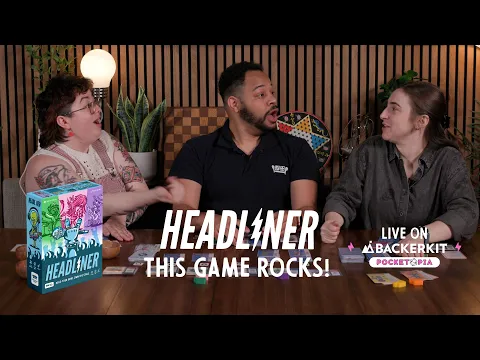 Headliner | BackerKit Pocketopia Promo Video