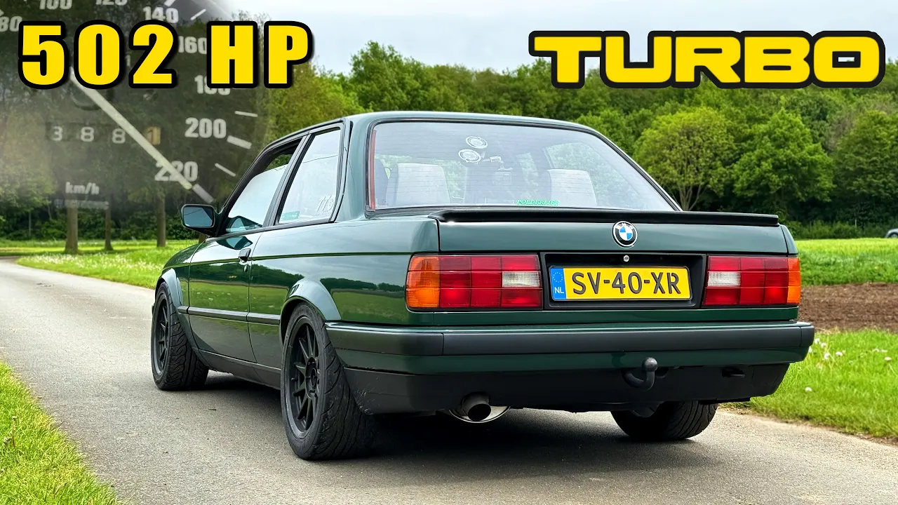 500HP BMW E30 M50 TURBO // 100-200 SOUND SLIDE & POV