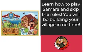 The Purge: # 3785 Samara: Learn how to play without a rule book