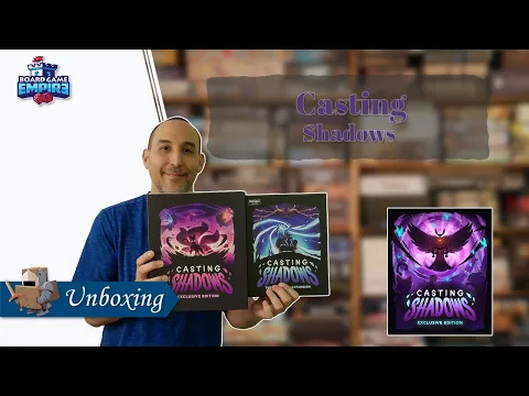 Casting Shadows & The Ice Storm Expansion Unboxing