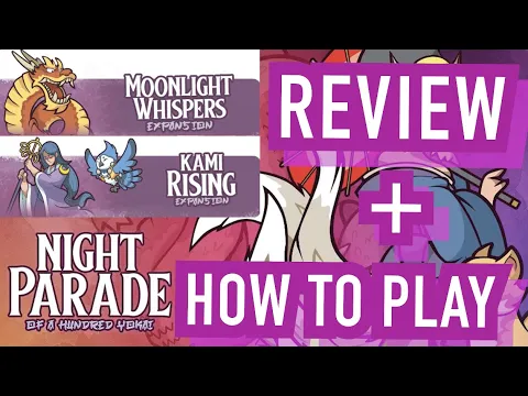 SMGSLT - How to Play Night Parade of a Hundred Yokai + Expansions + Review