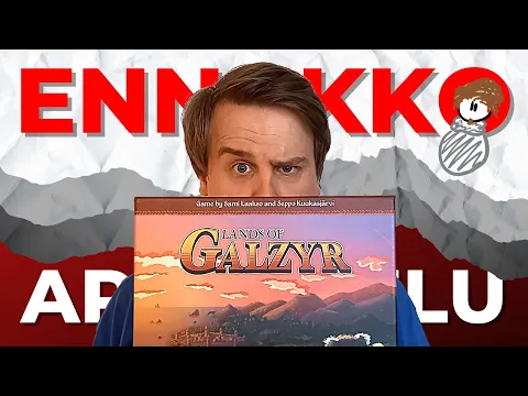 Ennakkoarvostelussa Galzyrin tarinallinen maailma | ANTON VS LANDS OF GALZYR -LAUTAPELI