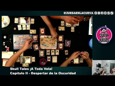 Jugando Skull Tales ¡A Toda Vela! Campaña Sombras del Caribe - Cap 2 - Despertar de la Oscuridad 01