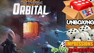 Star Scrappers Orbital - Unboxing & Impressions (EN) by Epitrapaizoume