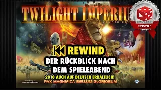 Twilight Imperium 4th Edition - ︎︎Rewind: Der Rückblick nach dem Spieleabend - Ein Überblick