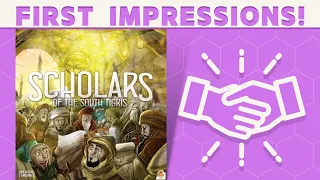 Scholars of the South Tigris - First Impressions!