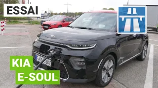 Essai du KIA e-SOUL sur autoroute ALLEMANDE