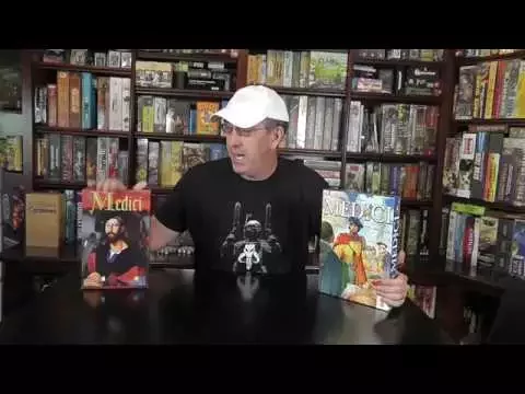 Board Game REVIEW of 'Medici' the NEW printing. The Chief Bonding With Board Games -YouTube