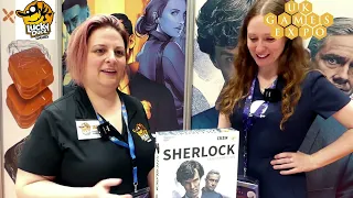 Sherlock Case Connections - Lucky Duck Games - Interview with Bree
