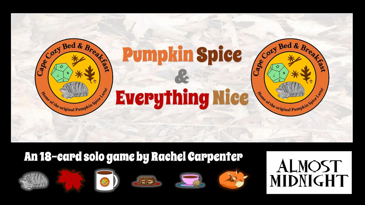 Pumpkin Spice & Everything Nice (2nd Edition)- Overview & Playthrough