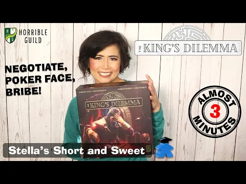 The King's Dilemma Board Game - Stella's Short and Sweet
