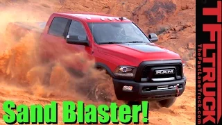 2017 Ram Power Wagon Off-Road Review: Sand and Rocks in the Valley of Fire