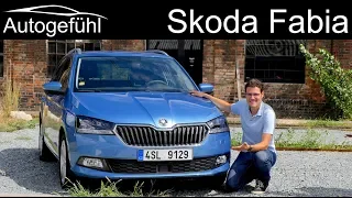 Skoda Fabia FULL REVIEW Facelift 2019 Estate Combi vs Hatch new neu - Autogefühl