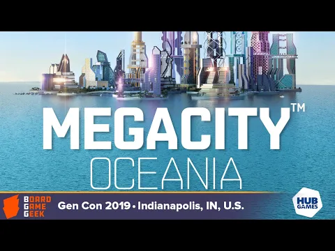 MegaCity: Oceania — game overview at Gen Con 2019