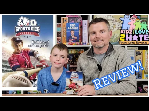 Sports Dice: Baseball - The Kidz of Love 2 Hate #boardgamereview