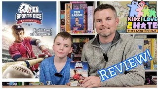 Sports Dice: Baseball - The Kidz of Love 2 Hate #boardgamereview