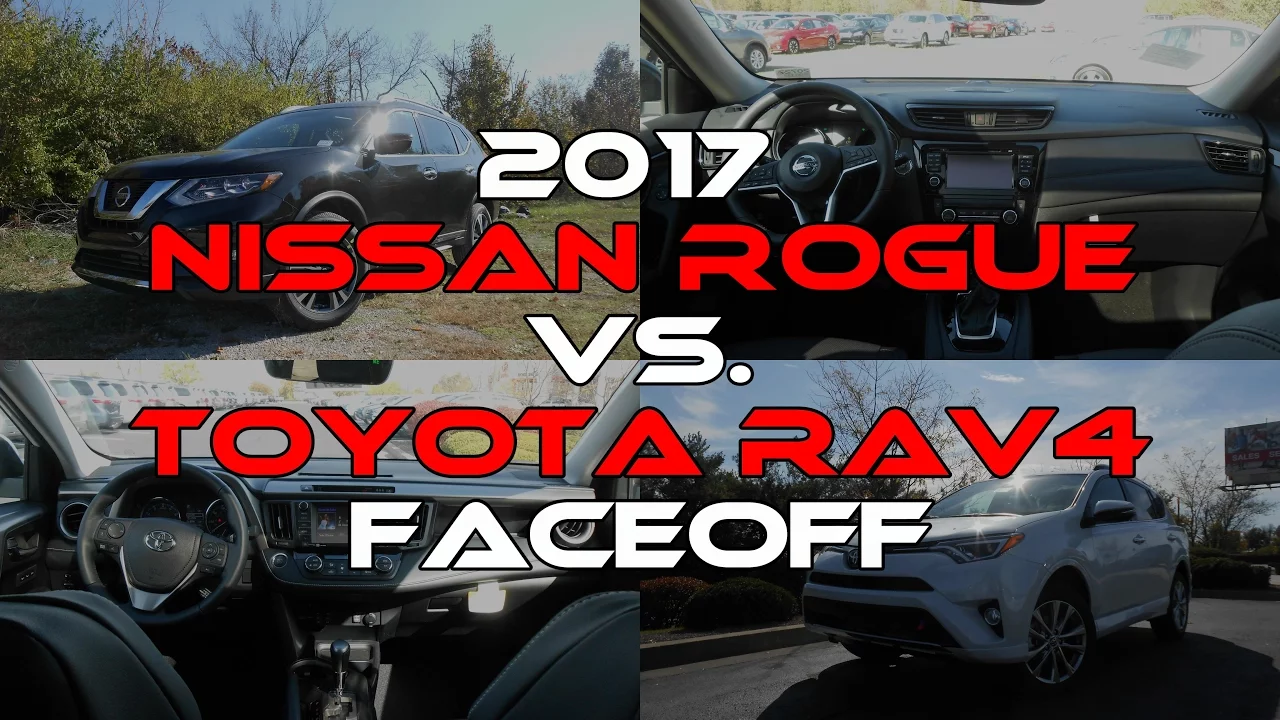 2017 Nissan Rogue SL vs. 2017 Toyota RAV4 Platinum: Faceoff Comparison