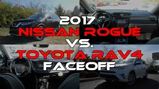 2017 Nissan Rogue SL vs. 2017 Toyota RAV4 Platinum: Faceoff Comparison
