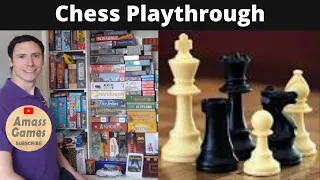 Chess playthrough on a different board - AmassGames