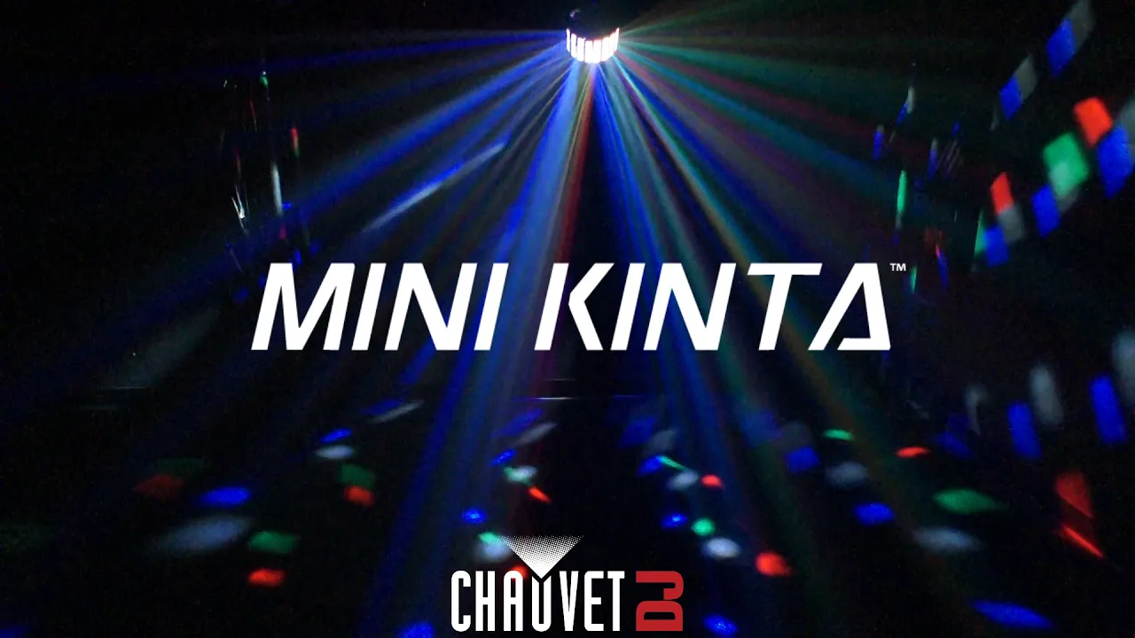 Product video thumbnail for Chauvet Mini Kinta IRC 3-Watt LED Derby Effect Light