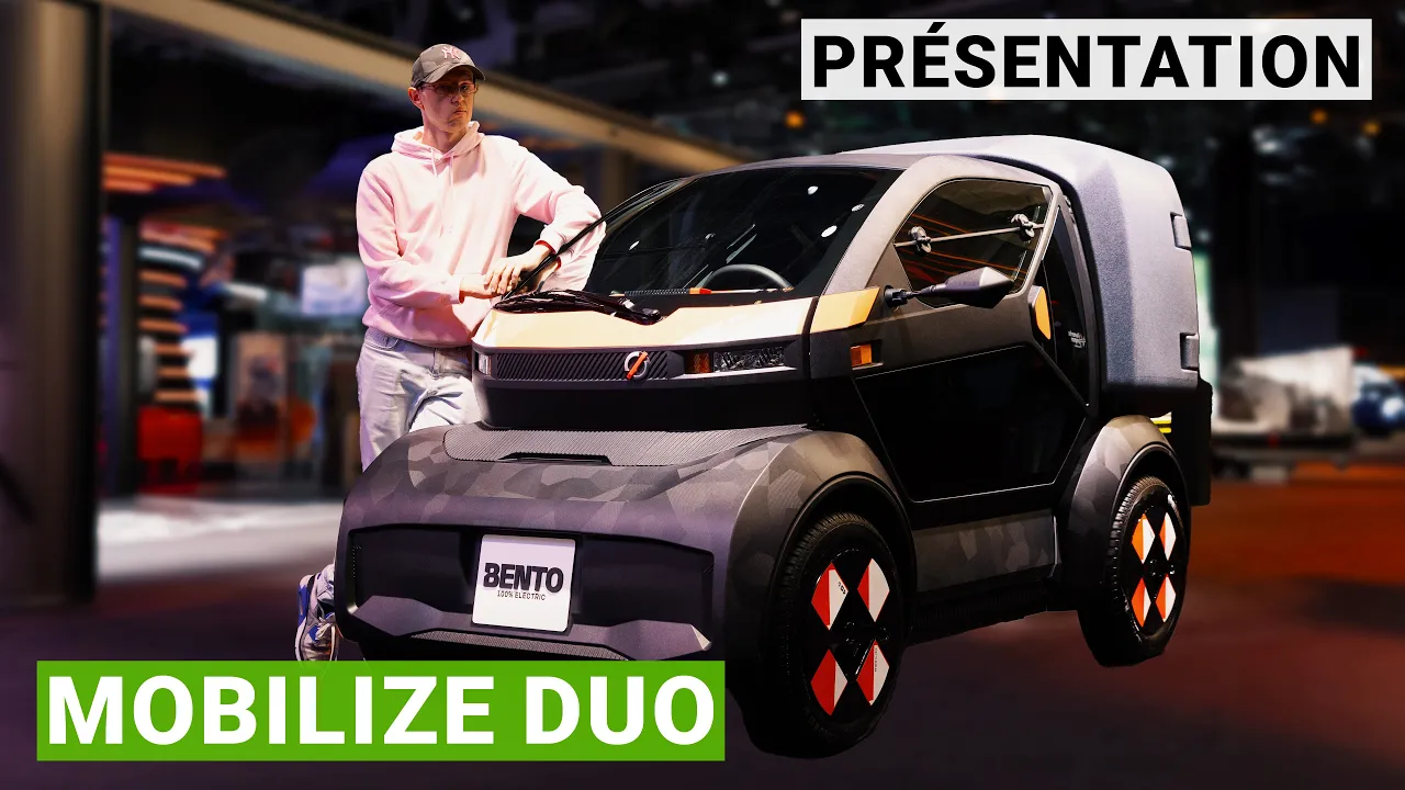 Mobilize Duo, le remplaçant du Twizy !