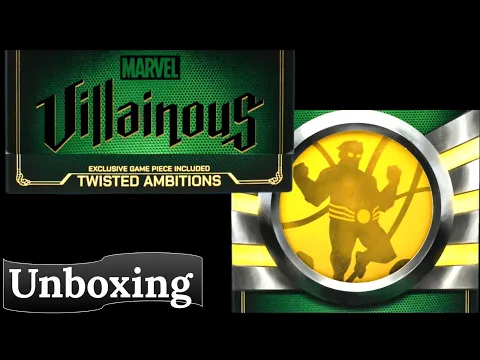 Marvel Villainous: Twisted Ambition - Unboxing