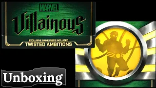 Marvel Villainous: Twisted Ambition - Unboxing