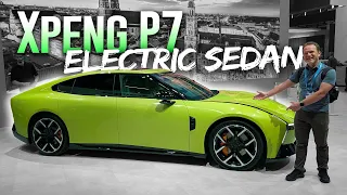 The NEW Xpeng P7 Electric Performance Sedan | A Walkaround with the Designers