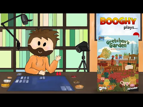 Booghy plays... Gretchen's Garden(2p, Rules, Playthrough, Review)