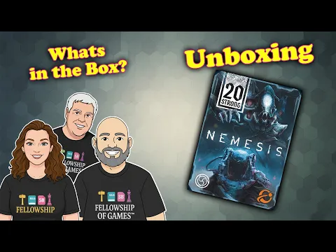 20 Strong: Nemesis Unboxing Awaken Realms| Survival Horror Meets Solo Dice Strategy
