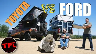 Is The Toyota Tacoma Still the Overland King? This $100K Ford F-250 Lifted Camper Says NO WAY!