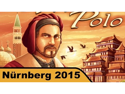 Auf den Spuren von Marco Polo (Deutscher Spielepreis 2015) - First Look - Spielwarenmesse 2015
