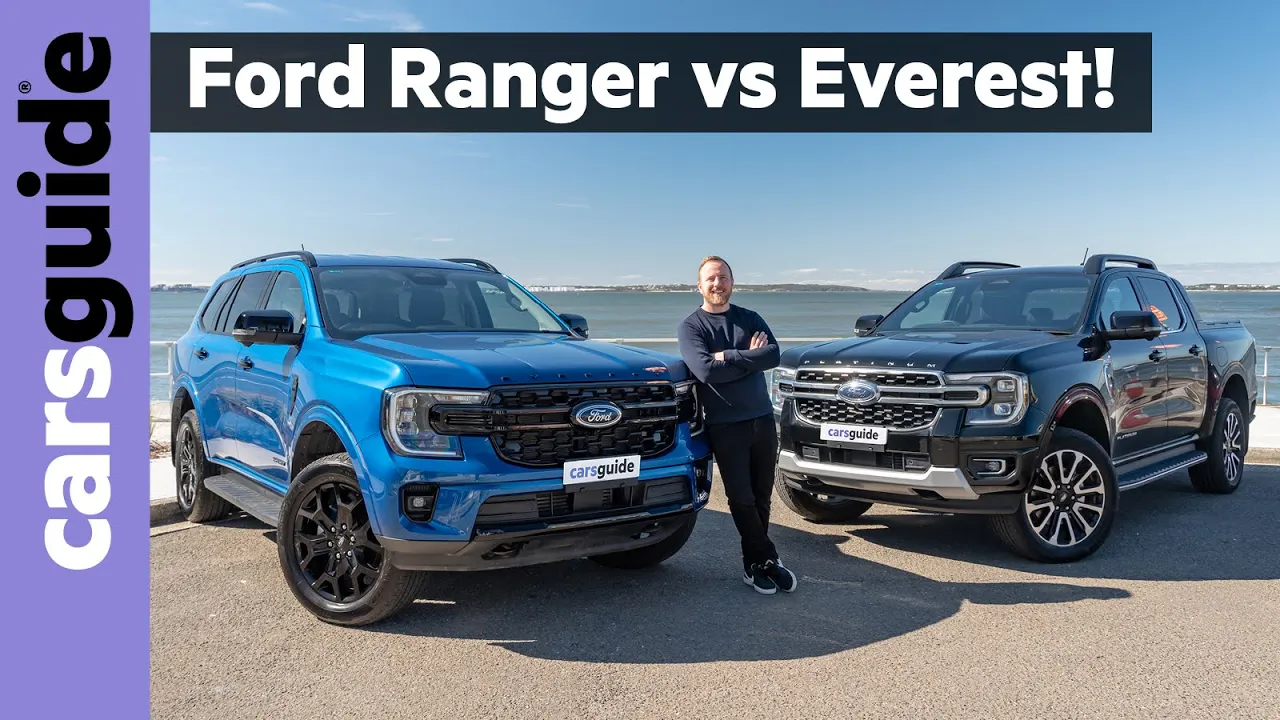 Ford Ranger vs Ford Everest 2026 review Australia: Is the pick-up a better family car than the SUV?