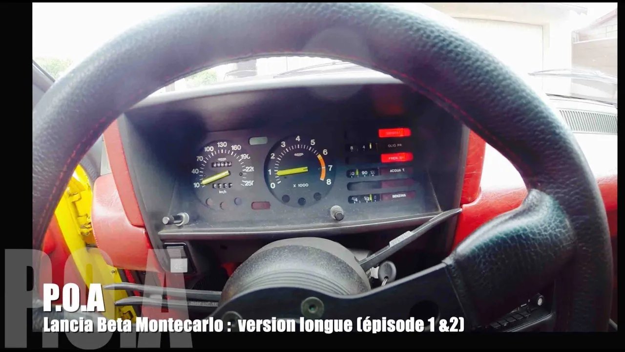 Lancia Beta Montecarlo Spider 🇮🇹 : Youngtimer à collectionner d'urgence