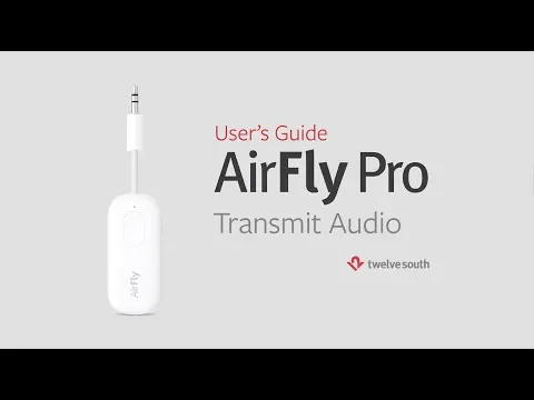 Video zu Twelve South AirFly Pro White