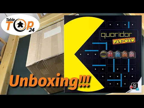 Quoridor Pac Man Unboxing - Tabletop24