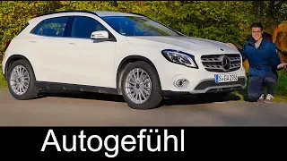 Mercedes GLA FULL REVIEW test 2018 Facelift GLA 220 Style - Autogefühl