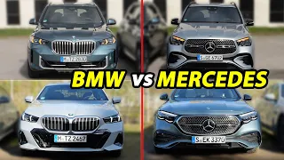 Mercedes vs BMW: S-Class vs 7 Series, E-Class vs 5 Series, GLE vs X5, GLC vs X3, C-Class vs 3-Series