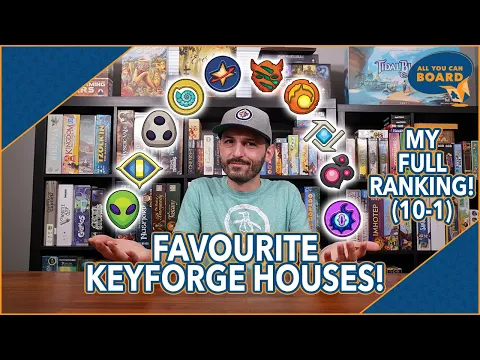 KeyForge House Rankings (10-1) | My Personal List Based on Fun, Theme, Balance, and More