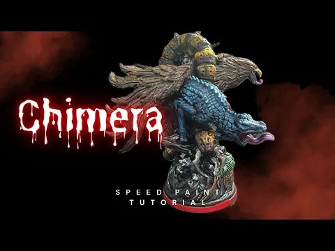Grimcoven Chimera: Slap Chop & Wet Blending Speedpaint Tutorial!