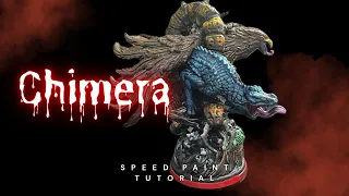 Grimcoven Chimera: Slap Chop & Wet Blending Speedpaint Tutorial!