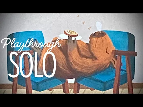Café Baras - Solo playthrough - No expansion needed.