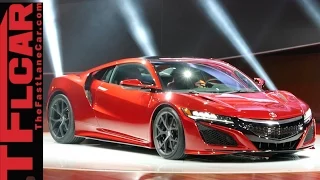 It's Finally Here! The 2016 Acura NSX Revealed at the Detroit Auto Show